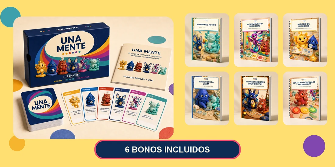 Oferta completa UNA MENTE con las seis capas reales de los bonos